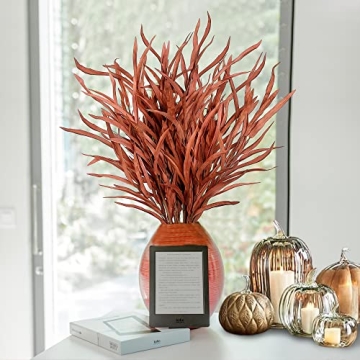 Sggvecsy 6 Pcs Artificial Fall Leaves for Home Decor