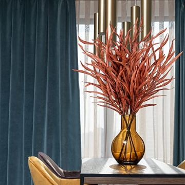 Sggvecsy 6 Pcs Artificial Fall Leaves for Home Decor