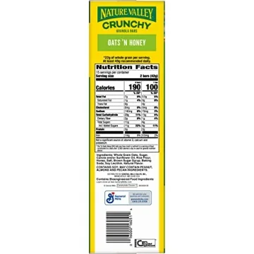 Nature Valley Crunchy Granola Bars - Oats n Honey