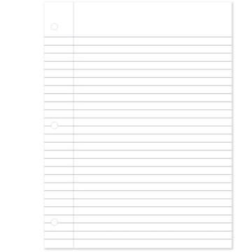 Mead Loose Leaf Wide Ruled Paper for Note Taking