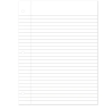 Mead Loose Leaf Wide Ruled Paper for Note Taking