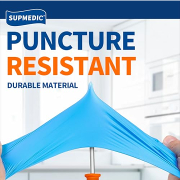 Supmedic Nitrile Exam Gloves - Powder-Free, Latex-Free