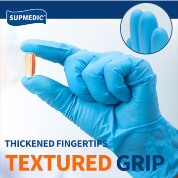 Supmedic Nitrile Exam Gloves - Powder-Free, Latex-Free