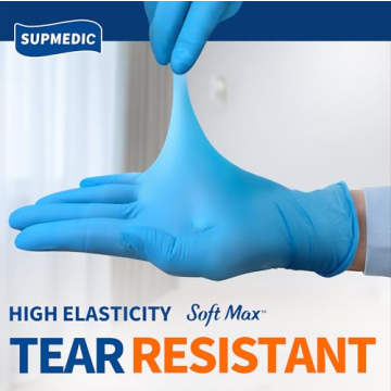 Supmedic Nitrile Exam Gloves - Powder-Free, Latex-Free