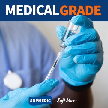 Supmedic Nitrile Exam Gloves - Powder-Free, Latex-Free