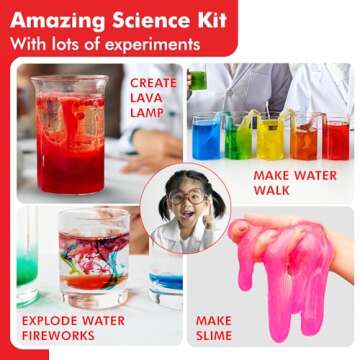 Doctor Jupiter Little Genius Kit for Boys & Girls 4-6 Year Olds | Educational Toys for 4-5-6 | Learning Toys for Toddlers | Preschool Learning Activities | STEM Toys | Science Experiments