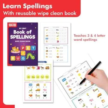 Doctor Jupiter Little Genius Kit for Boys & Girls 4-6 Year Olds | Educational Toys for 4-5-6 | Learning Toys for Toddlers | Preschool Learning Activities | STEM Toys | Science Experiments