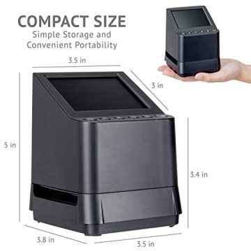 Ivation 23MP Film Scanner for 35mm Slides and Negatives