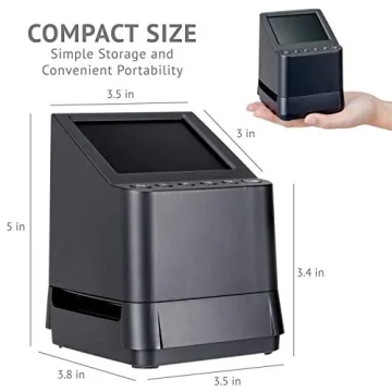 Ivation 23MP Film Scanner for 35mm Slides and Negatives