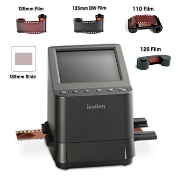 Ivation 23MP Film Scanner for 35mm Slides and Negatives