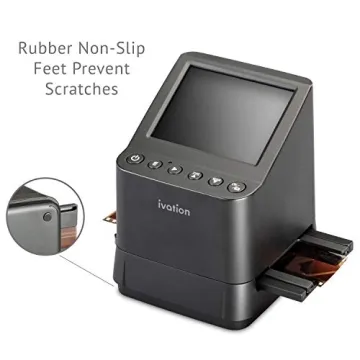 Ivation 23MP Film Scanner for 35mm Slides and Negatives