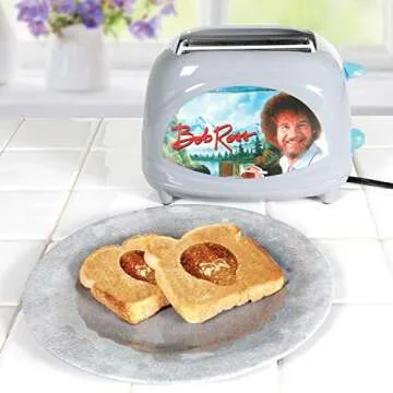 Unique Bob Ross Toaster - Toasts His Iconic Face