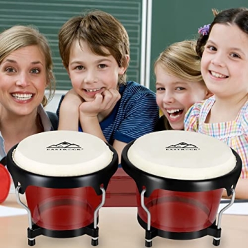 EastRock Bongo Drums for Kids Adults Beginners
