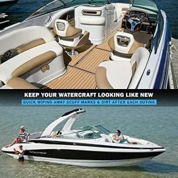 WavesRx Marine Grime & Scuff Remover Pads (Boat Erasers) | Cleaning & Polishing Sponges for Jet Boat...