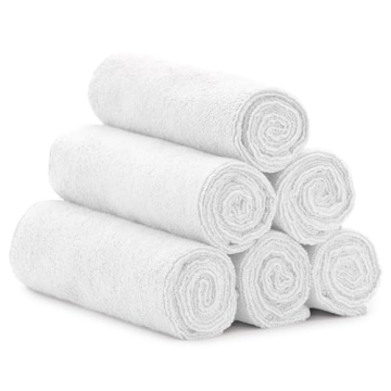 Microfiber Gym Towels - 6 Pack by S&T INC. for Optimal Performance
