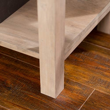 Walker Edison Urban Industrial Bookshelf in Grey Wash