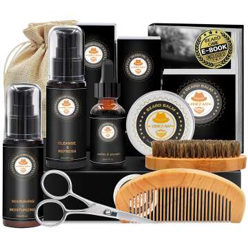 Ultimate Beard Grooming Kit for Men - Luxury Care Set