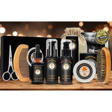 Ultimate Beard Grooming Kit for Men - Luxury Care Set