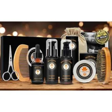 Ultimate Beard Grooming Kit for Men - Luxury Care Set