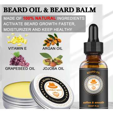 Ultimate Beard Grooming Kit for Men - Luxury Care Set