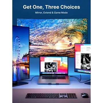 JSAUX USB C to HDMI Cable 10ft | 4K@60Hz | USB 3.1 Type C to HDMI 2.0 Cord for Home Office, (Thunderbolt 3/4 Compatible) with iPhone 16 Pro Max, MacBook Pro/Air, Galaxy S8 to S24, iPad Pro, iMac-Black