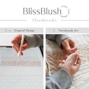 BlissBlush Boho Decorative Lumbar Pillow Cover