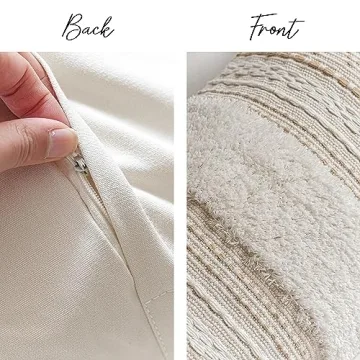 BlissBlush Boho Decorative Lumbar Pillow Cover