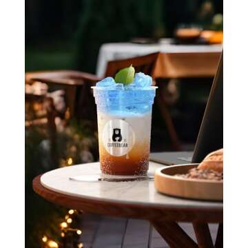 MUNBYN Glitter Thermal Labels for Small Businesses - 500 Roll