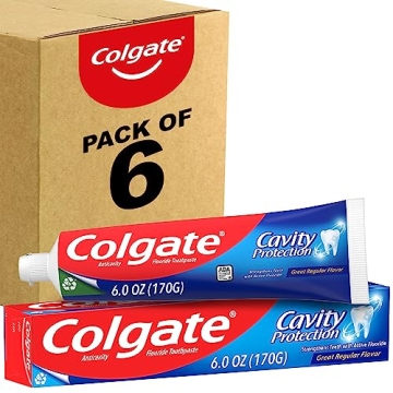 Colgate Anticavity Fluoride Toothpaste with Great Flavor