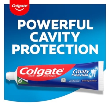 Colgate Anticavity Fluoride Toothpaste with Great Flavor