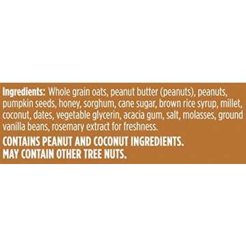 Bear Naked Peanut Butter & Honey Granola Bites - Gluten Free, Non-GMO, Kosher, Vegetarian Friendly - 7.2 Ounce