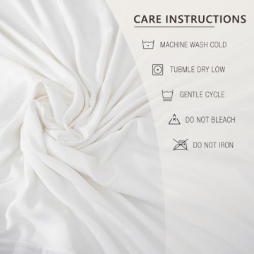 BELLE TERRE Luxury Bamboo Sheets Set for Comfort Sleep