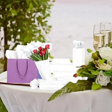 100 Sheets Black Tissue Paper Artdly 14 x 20 Inches Premium Bulk