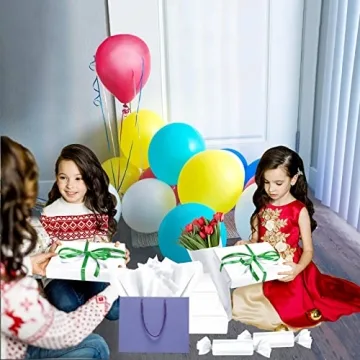 100 Sheets Black Tissue Paper Artdly 14 x 20 Inches Premium Bulk