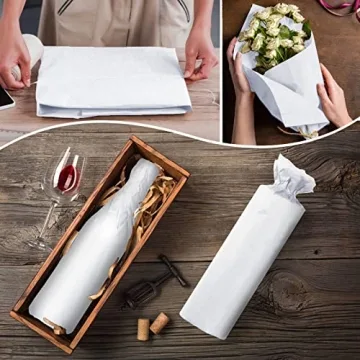 100 Sheets Black Tissue Paper Artdly 14 x 20 Inches Premium Bulk