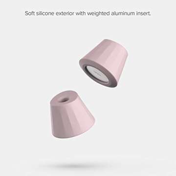 UPPERCASE Designs NimbleStand Vertical Stand Compatible with Apple Pencil with/Without Sleeve or Grip (Pink)