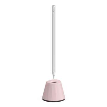 UPPERCASE Designs NimbleStand Vertical Stand Compatible with Apple Pencil with/Without Sleeve or Grip (Pink)