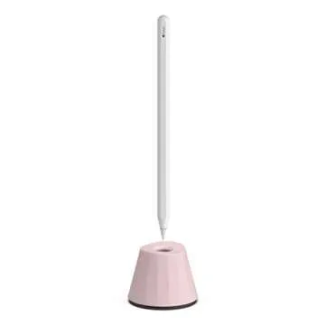 UPPERCASE Designs NimbleStand Vertical Stand Compatible with Apple Pencil with/Without Sleeve or Grip (Pink)
