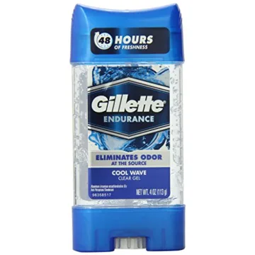 Gillette Anti-Perspirant Deodorant Clear Gel - Cool Wave 3.8 oz (3 Pack)