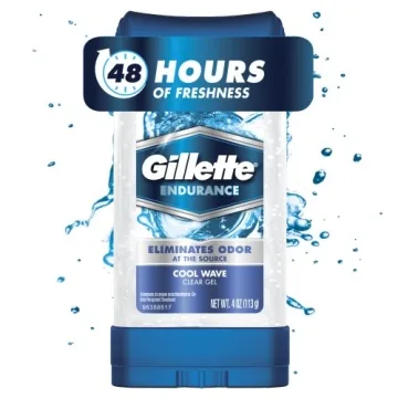 Gillette Anti-Perspirant Deodorant Clear Gel 3 Pack Cool Wave