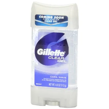 Gillette Anti-Perspirant Deodorant Clear Gel 3 Pack Cool Wave