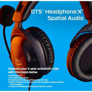 HyperX Cloud Stinger 2 Gaming Headset with DTS Audio