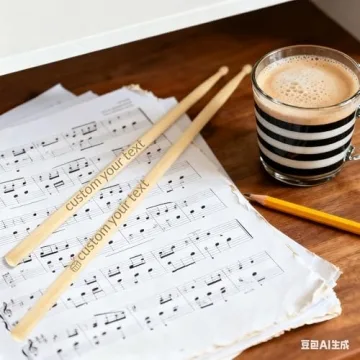 Personalized Wooden Drumsticks Custom Engraved 5A Size