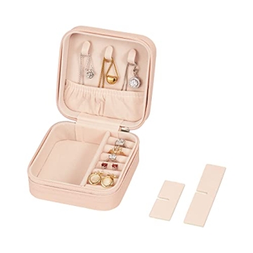 Elegant Portable Jewelry Organizer - LETURE PU Leather Cases