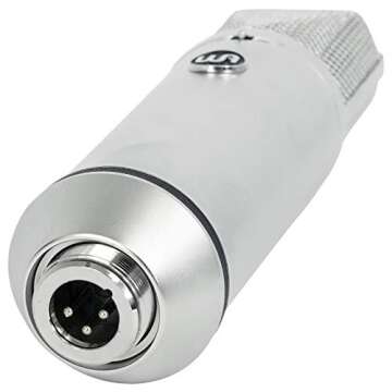 Warm Audio WA-87 R2 Nickel FET Condenser Microphone Recording Mic+AKG Headphones