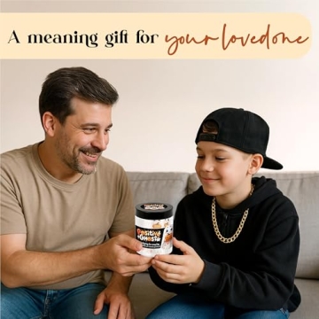 Positive Ghost Jar with 60 Affirmation Cards