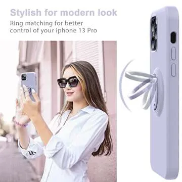 MOCCA iPhone 13 Pro Case with Ring Kickstand | Lightweight Protection