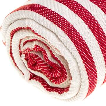 Bersuse Turkish Beach Towel - Premium Sand-Free & Soft