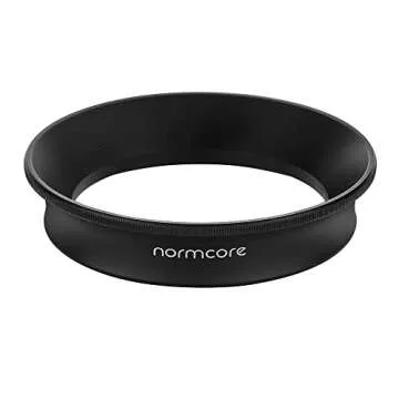 Normcore 58mm Magnetic Dosing Funnel V2 - Espresso Coffee Dosing Ring - 18mm Anodized Aluminum with 9 magnetized Steel Compatible with 58mm Portafilter