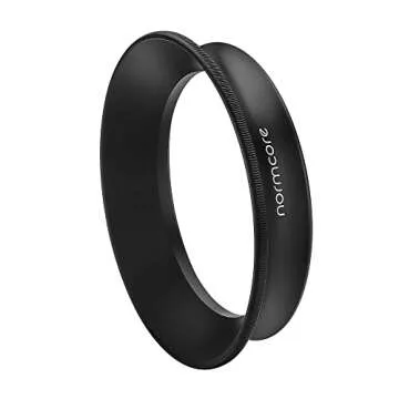 Normcore 58mm Magnetic Dosing Funnel V2 - Espresso Coffee Dosing Ring - 18mm Anodized Aluminum with 9 magnetized Steel Compatible with 58mm Portafilter